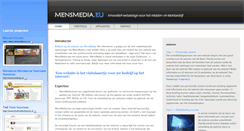 Desktop Screenshot of mensmedia.eu